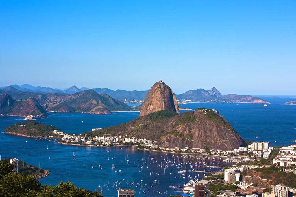 Vista do Pão de Açúcar e da Baía de Guanabara